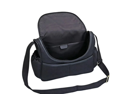 European & American Luxury Diaper Bag Kit wholesale Cross‑body Mommy Bag Bottle Insulator & Changing Mat for Family Outings