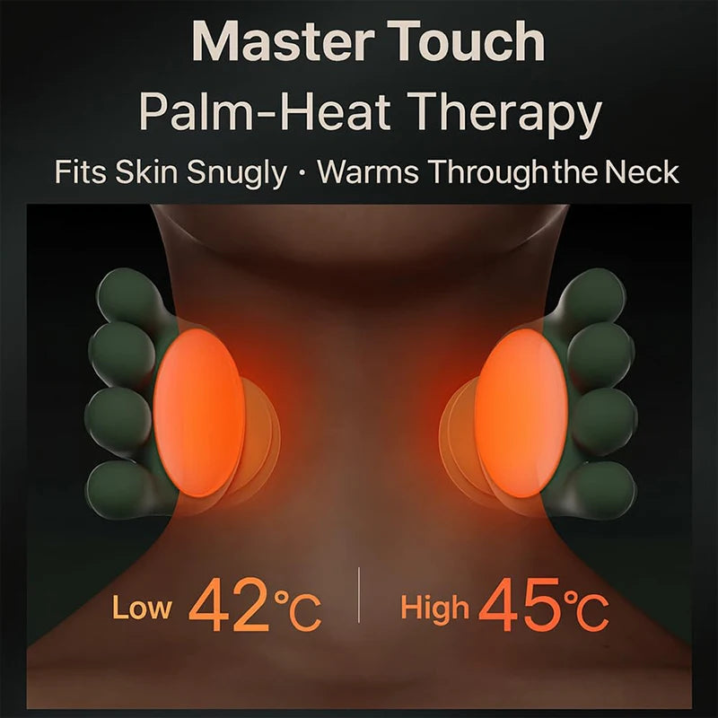 Bionic Neck Shoulder Massager N7 Kneading Massager Shawl 3-Level Modes