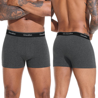 5pcs Pack Cotton Boxer Briefs Men shorts Panties Underwear For Man Brand And Underpants Homme Luxury BoxerShorts Box Slip Box