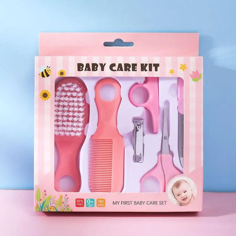 13pcs Comb Grooming Baby Care Kit Baby Portable Tool Grooming Nail Care Set
