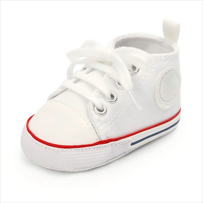 0-18M Baby Canvas Shoes Men and Women Multicolour Classic Baby Casual Shoes Anti-slip Soft Sole First Pair Toddler Infant Shoes