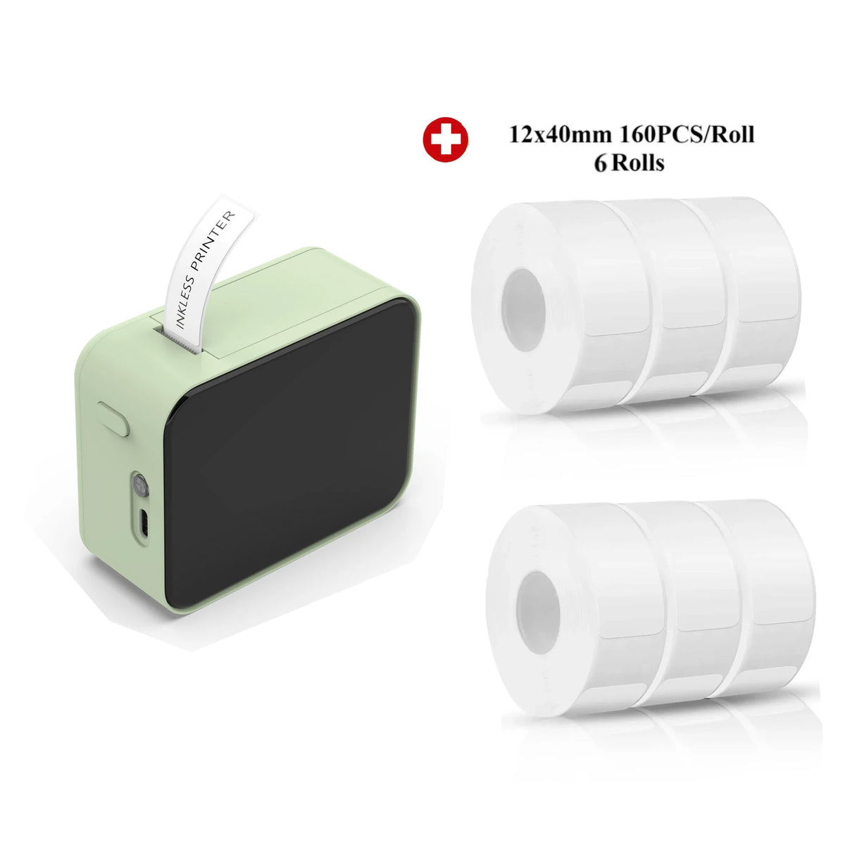 MarkLife P15 Mini Portable Thermal Printer Wireless Bluetooth-compatible Label Tag for Home Office Labeling Sticker Machine
