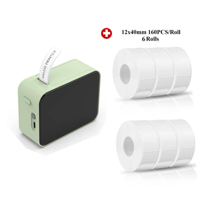 MarkLife P15 Mini Portable Thermal Printer Wireless Bluetooth-compatible Label Tag for Home Office Labeling Sticker Machine