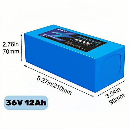 10S6P 36V 20000mAh Electric Scooter Lithium Battery 18650 Battery Pack 36V 20Ah Electric Scooter Electric Scooter Battery 42v