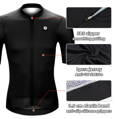 DAREVIE Cycling Jersey SPF 50 Anti-UV Training Level Slim Fit Small Size Men Women Man Cycling Maillot Bike Jersey Cycling Shirt