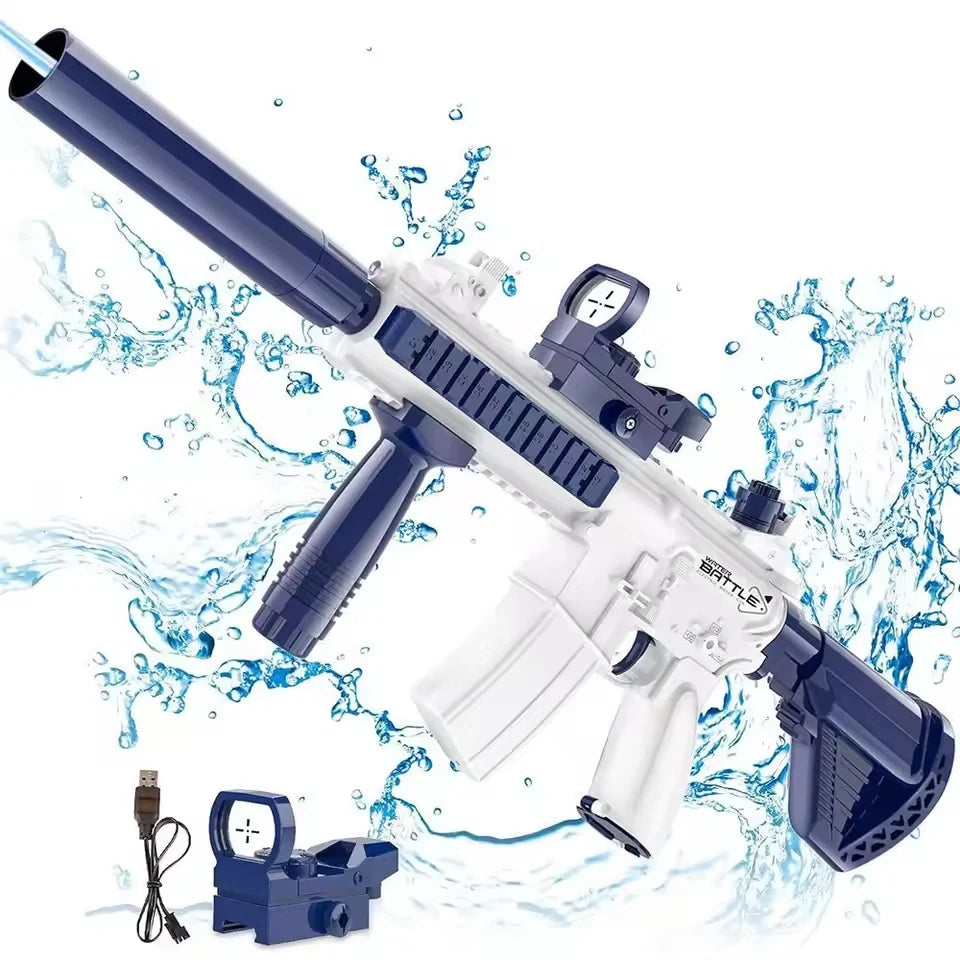 Automatic Summer Electric Toy Water Gun Large-capacity Water Gun Beach Outdoor Water Fight Swimming Pool Toys Gifts