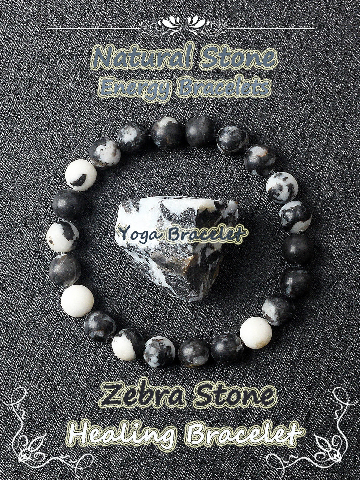 Original Natural Stone Beads Bracelet Men Women Reiki Blue Apatite Lapis Lazuli Amethyst Yellow Tiger Eye Beads Bracelet Jewelry