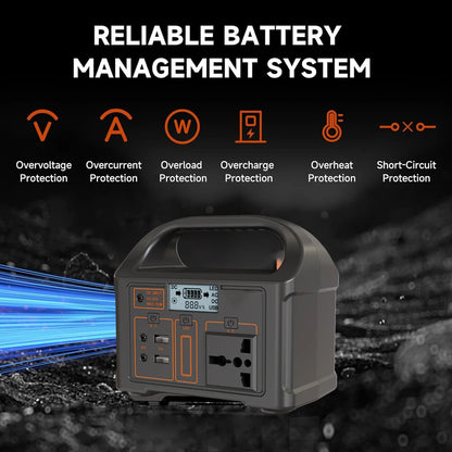 Gaiaray 100W Portable Power Station 76.8Wh LiFePO4 Charging Energy Station Solar Generator AC 110V 220V Power Bank for Camping