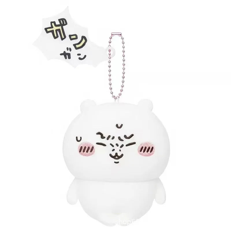 Kawaii Cartoon Keychain Bag Charm Cute Anime Figure Keyrings Pendant Backpack Accessories Party Favor Holiday Gift