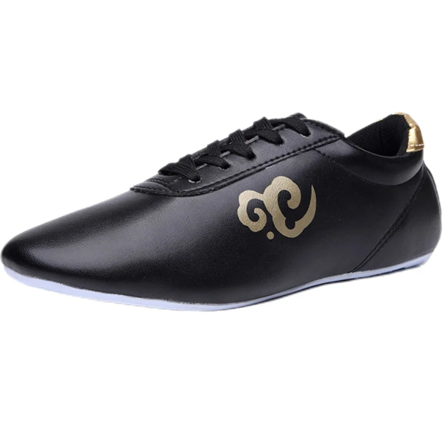 New Martial Arts Shoes Unisex Light Weight Men Women Tai Chi Wushu Shoe Soft Sole Leather Traditional Kung Fu Shoes