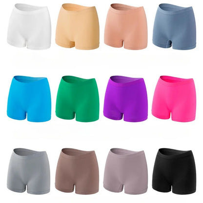 1 Pack Women Seamless Boyshort Panties Anti-Chafing Safety Shorts Sports Stretchy & Soft Underwear Sexy Lingerie Intimates S-5XL