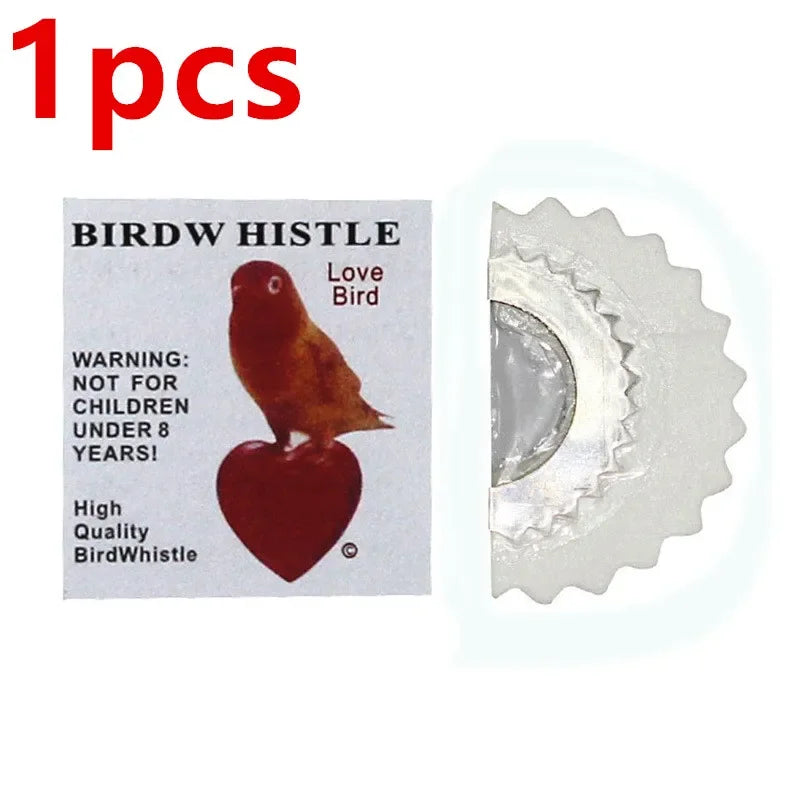 Bird Whistle Warbler Caller Inside Mouth Hiden Original Magic Tweeting Noisemaker Whistles Entertainment Toys for Ventriloquist