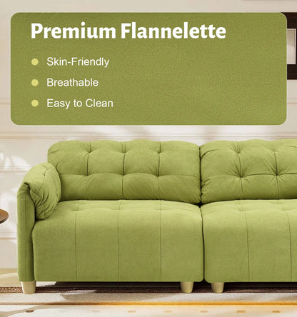 Double Storage Sofa With Hidden Storage Design Suitable for Small-Sized Living Rooms Bedrooms Apartments Studio Apartments Dormitories