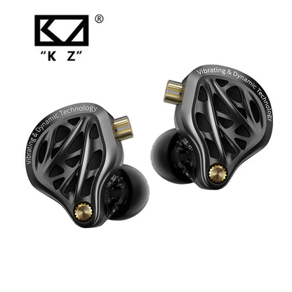 In Stock KZ Vibe X Low Frequency Vibration Earbuds HiFi IEM Deep Bass Headset Stereo Sound In-Ear Earphones for Music Gaming