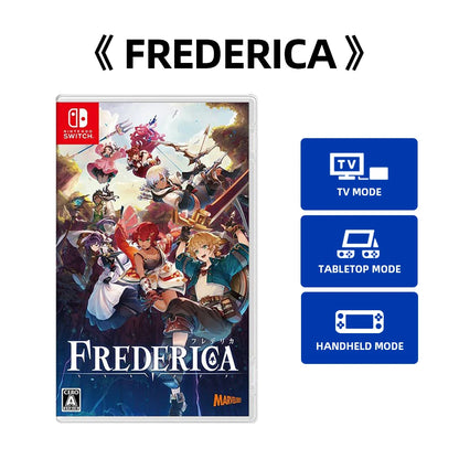 100% Original Nintendo Switch- FREDERICA - Support TV Tabletop and Palm Mode for Switch OLED Lite