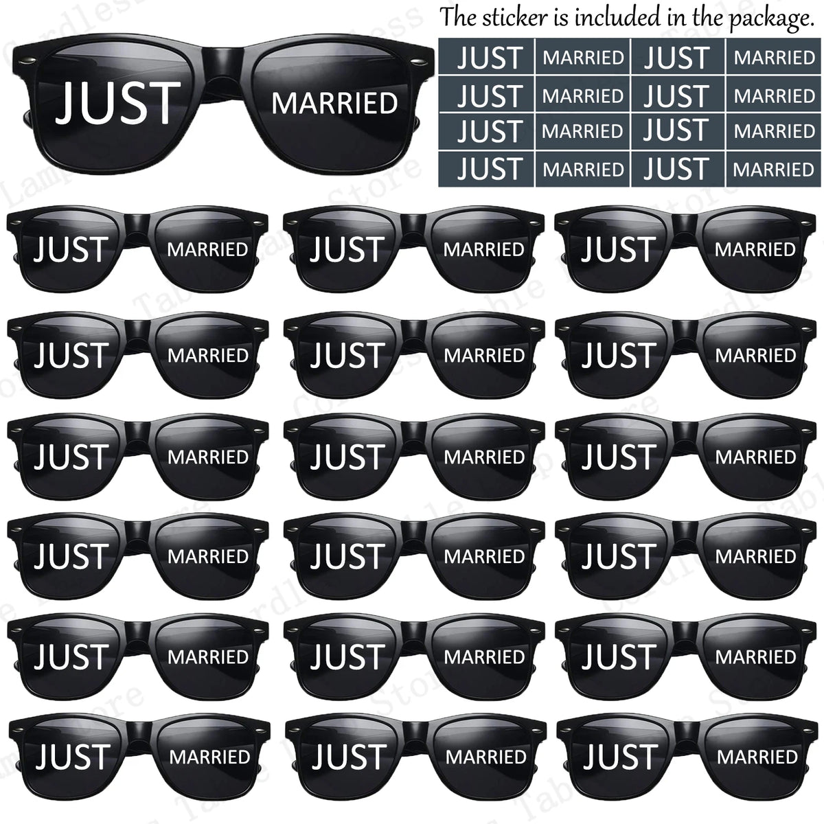 12-120 Pcs Wedding Heart Sunglasses Mr/Ms Bride Glasses Wedding Gift for Guest Bridesmaid Heart Glasses Just Married Party Favor