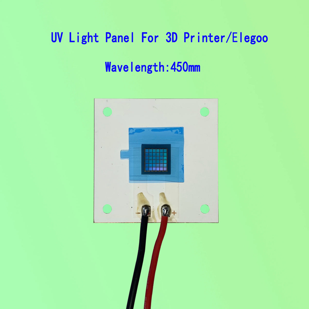 36 3D Printers with 405nm Ultraviolet LED Light Source and Ultraviolet Panel, Suitable for Elegoo Mars 3 Pro