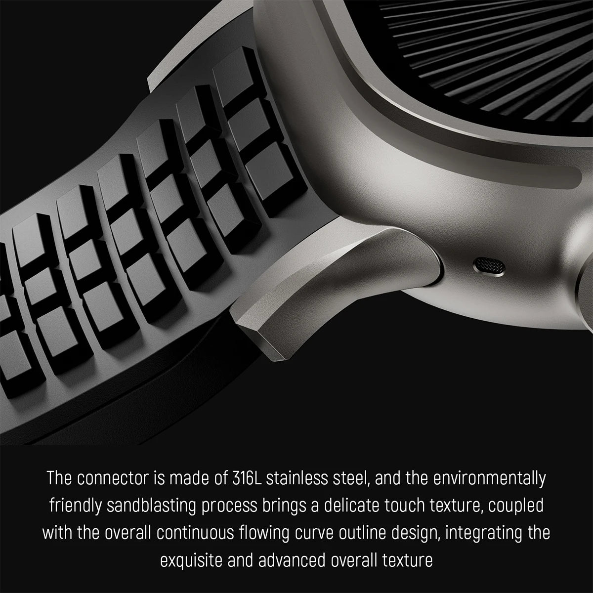 Sports Silicone Band for Apple Watch Ultra 2 49mm 46mm 45mm 44mm Luxury Metal Bracelet for iWatch Series 10 9 8 7 6 5 4 Se Strap