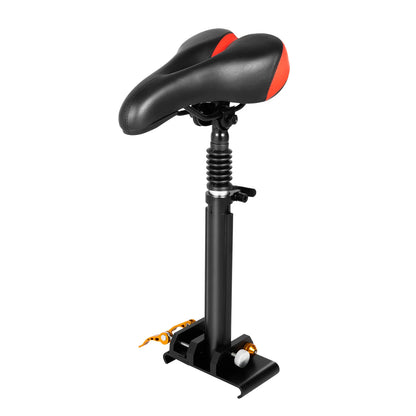 Adjustable Scooter Seat 45-65cm Electric Scooter Folding Saddle Seats Ergonomic PU Cushion Absorbing Seat with Screwdriver