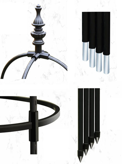 Plant Climbing Supporter Climbing Plant Support  Frame Outdoor Flower  Vines Pot Stand Garden Climbing Frame Indoor Floral Decor