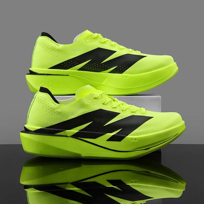 Sports Running Shoes Man Carbon Plate Walking Sneakers Shock-Absorbing Marathon Racing Athletics Training Walking Casual Shoes
