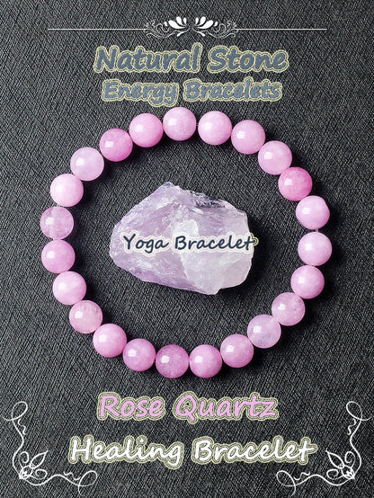 Original Natural Stone Beads Bracelet Men Women Reiki Blue Apatite Lapis Lazuli Amethyst Yellow Tiger Eye Beads Bracelet Jewelry