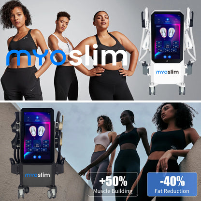 Pelvic Muscle Stimulator MYOslim EMSZERO Ultra 6500W High Power NEO Nova Sculpt Machine EMS HI-EMT RF Butt Shaping Salon Unit