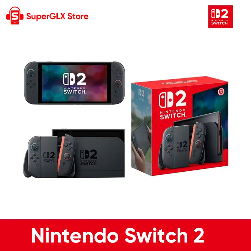 【IN STOCK】Nintendo Switch 2 Game Console NS2 Handheld Game Console 7.9-inch LCD 1080P Magnetic Design NS2 Nintendo Switch 2