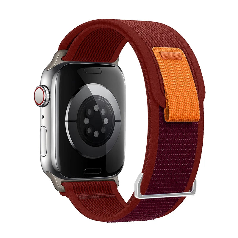 Nylon Trail Loop Strap for Apple Watch Bands 49mm 45 44 42 46 41 40 38mm Bracelet for iWatch Series 11 10 9 8 7 6 5 SE Ultra 3 2