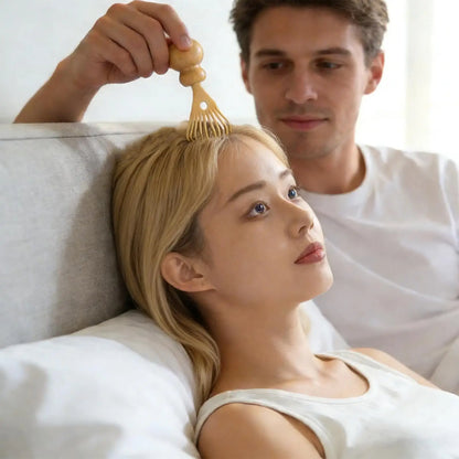Manual Head Relaxation Scratcher Scalp Massage Stimulator for Men Women Parents Mom Dad Home Office School Travel