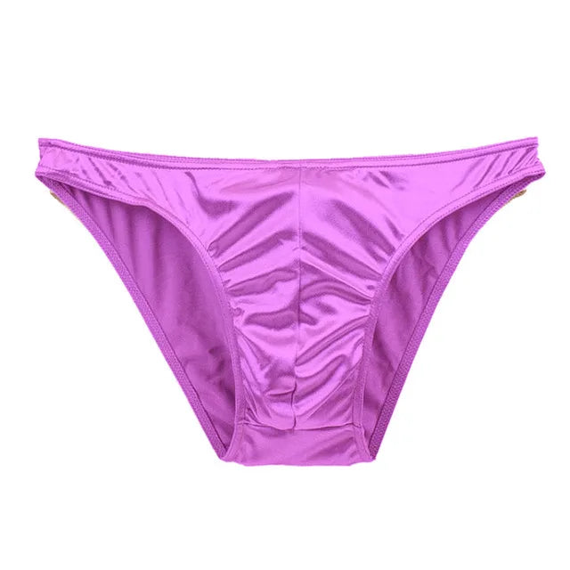 Men's Panties Couple Underwear Men Large Size Pant  Gay Comfortable Sexy Underpants High Quality Briefs Satin Silky Multicolor