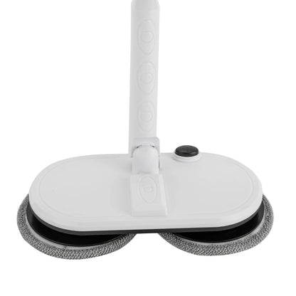 Cordless Electric Mop – 150Rpm Dual Rotation – 2000Mah Battery – 60Min Runtime – 30.31-43.31" Adjustable – Foot Switch – Low Noise 65Db – 4 Pads – for Tile Wood Marble Floor