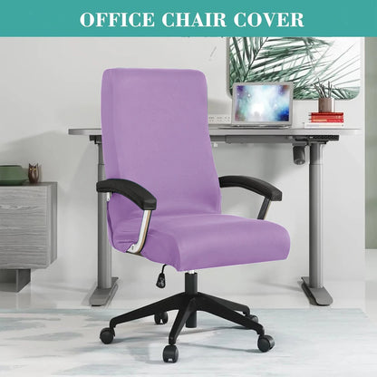 Stretch Spandex Office  Chair Covers Anti-dirty Computer Seat Chair Cover Removable Slipcovers
