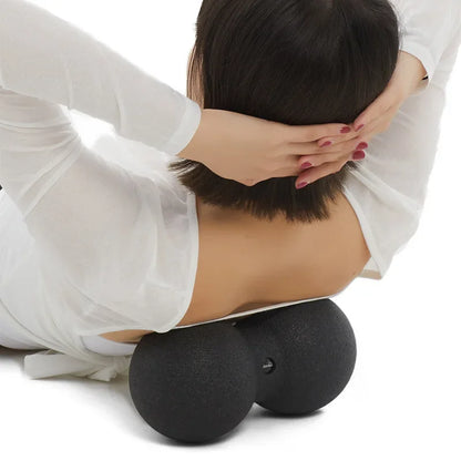 Peanut Massage Acupressure Ball Set Neck Back Trigger Point Massager Myofascial Physical Therapy Release Fitness Yoga Cellulite
