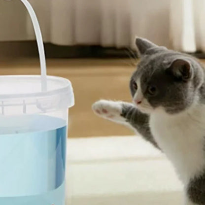 3/5/8/10L Automatic Pet Water Dispenser Large Capacity Cat Dog Drinking Fountain Non-Spill Cat Dog Bowl With Auto Shut-Off