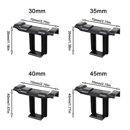 30/35/40mm Solar Panel Drainage Clips Solar Water Drain Diversion Clip Photovoltaic Mud Removal Clip For Cleaning Solar Panels