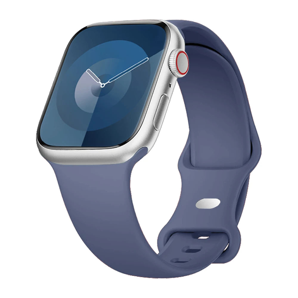 Silicone Watch Strap for Apple Watch, Replacement Bracelet Correa, 40/41/42/44/45/46/49mm, Compatible iWatch Series SE 7 8 9 10 11 Ultra 2 Ultra 3