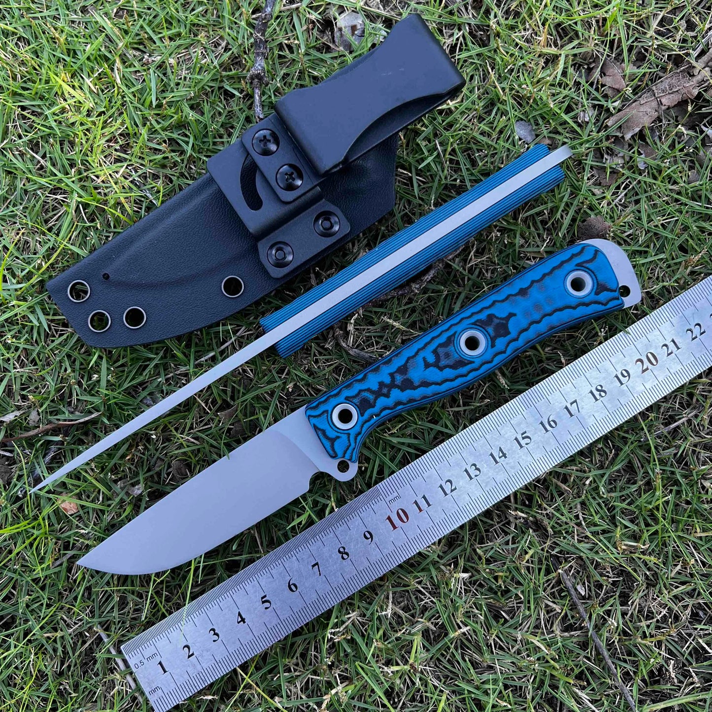 New Outdoor Camping Fixed Knife VG10 Steel High Hardness Camping Hiking Fishing Convenient Tool