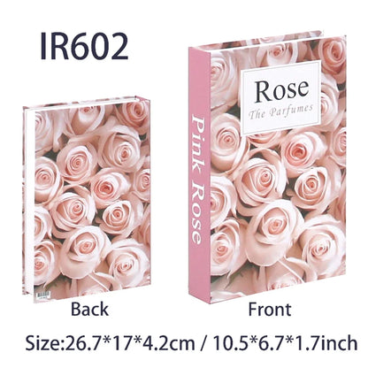 Luxury Fake Books Home Decoration Accessories for Living Room Fashion Fake Book Storage Box Simple Nordic Coffee Table Books