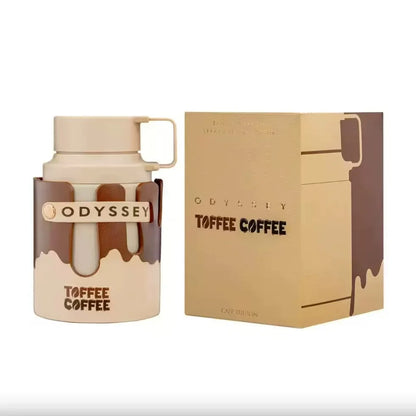 Armaf Odyssey Toffee Coffee EDP 100ml (3.4 fl oz), Gourmand Coffee Caramel Fragrance, Cafe Edition