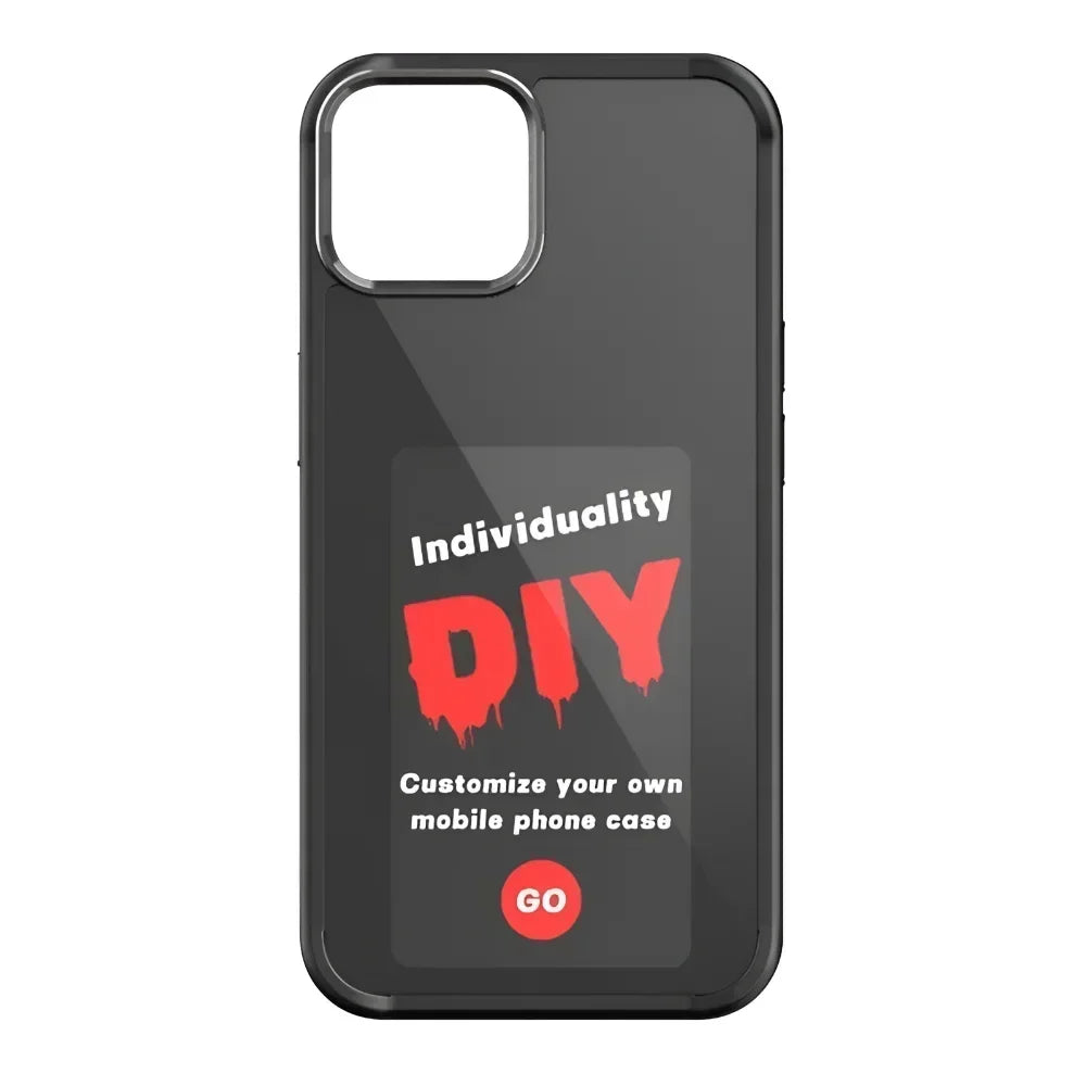 E-ink Screen Phone Case for IPhone 16 15 14 Pro Max Smart DIY Can Change Picture Refesh Photo Phone Cover No Batteries Required