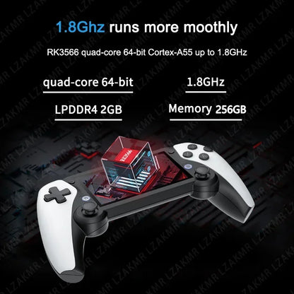 256G 70000+ Games 3D Joystick Handheld HDTV Game M25 4.3'' Screen Player Retro Portable Video Game For PSP PS1 N64 Dreamcast