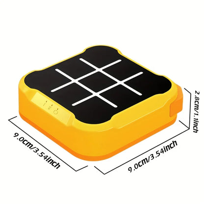 Portable Children Electronic Toys 4-Mode Tic-Tac-Toe Game Board Games Montessori Puzzle Game for Gift for Kids Adult