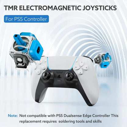 TMR Electromagnetic Joystick for PS5 Controller Thumbstick No-Drift Upgrade Replacement Kit Gamepad 3D Analog Sensor Accessories