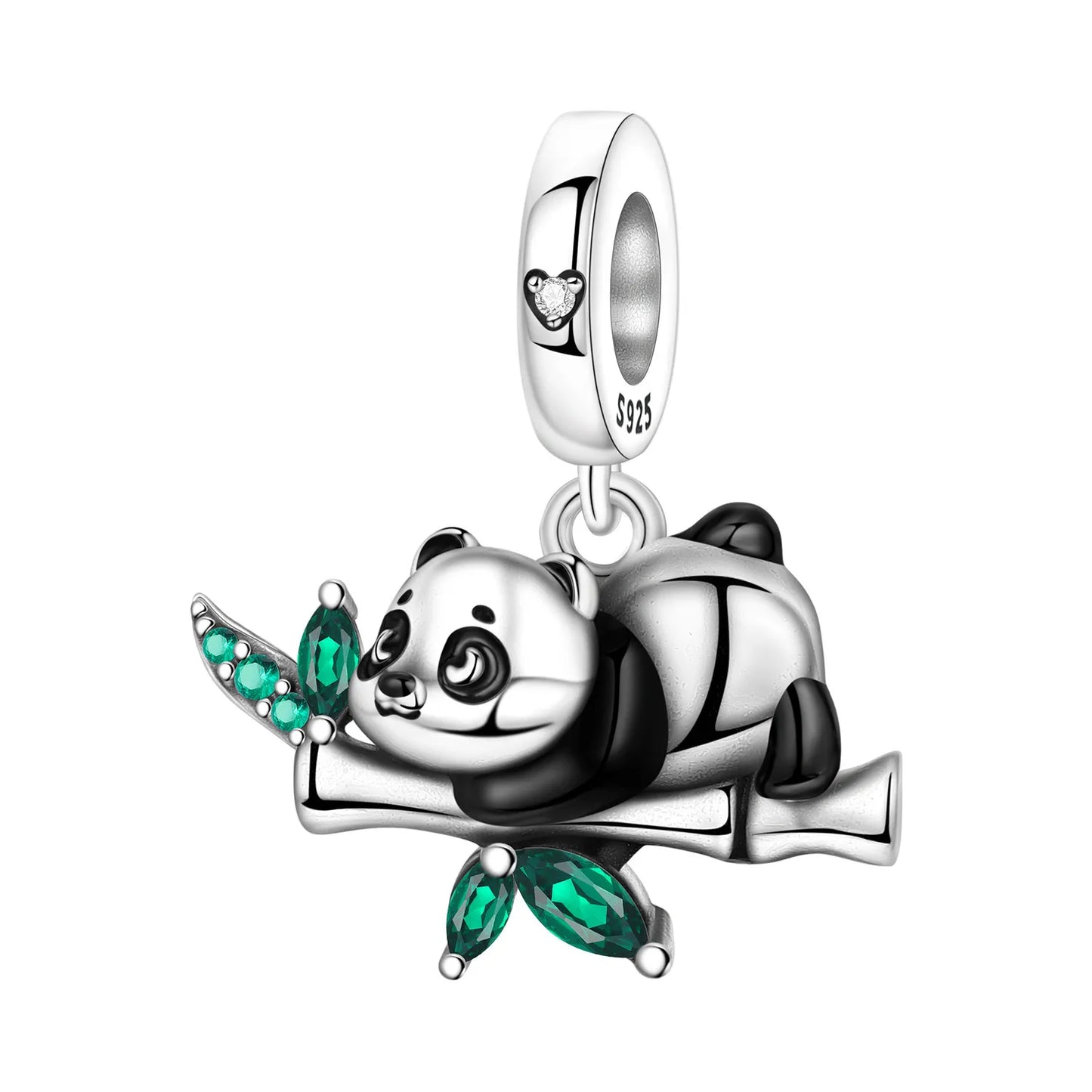 Hot Sale 925 Sterling Silver Dog Cat Cute Pet Animals Pendant Birthday Party Gift for Women Bangle Bracelet Necklace DIY Jewelry
