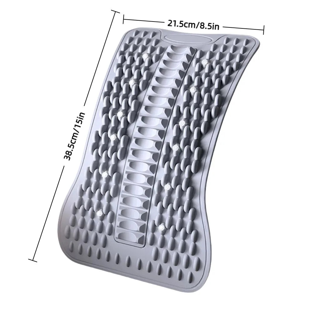 12 Magnets Lumbar Vertebrae Relaxer Humpback Correction Traction Back Massager Shaping Stretching Back Stretcher Waist Support