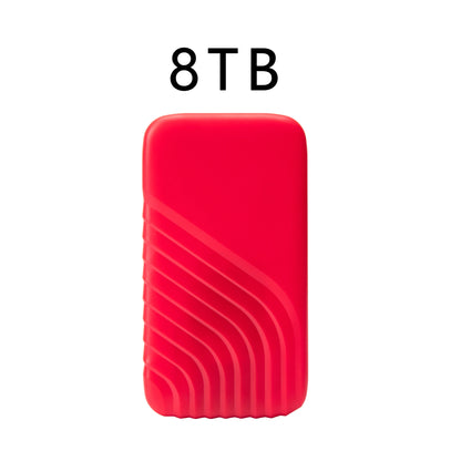 Portable External SSD 2TB 4TB High Speed USB 3.1 Mobile Solid State Drive Cross‑Device Data Storage For Notebook PC Mac