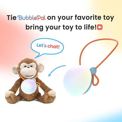 BubblePal Blue- AI Interactive Toy, Advanced Endless Talking Toy,Long-Term Interactions Memory Function Friend Mentor,Kid's Gift