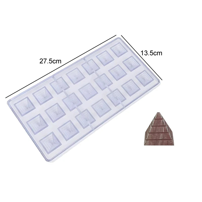 Chocolate Mold Plastic Creative Household Kitchen Baking Tools Food Grade Candy Baking Mold Various Styles DIY Baking Mold TMZ