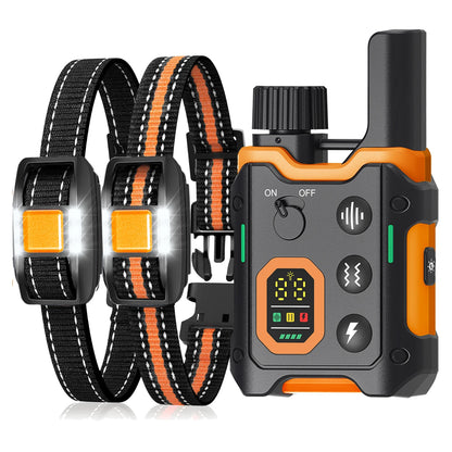 WXRPET 1640Ft Electric Dog Training Collar Remote Control Waterproof Pet BehaviorFor 5-120lbs Puppy With Shock Vibration